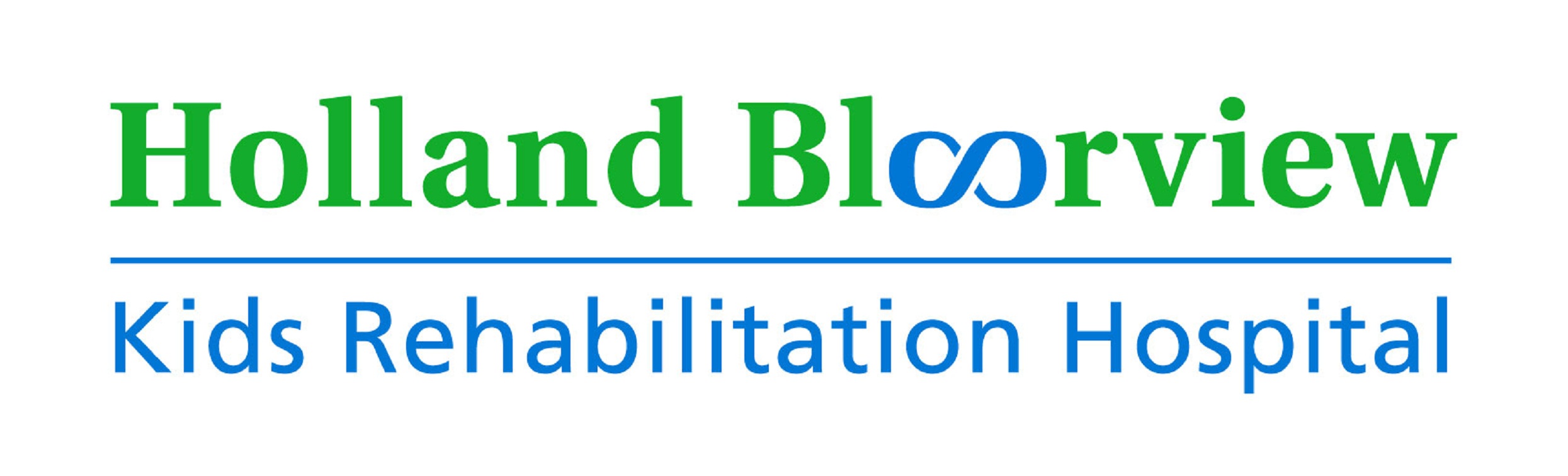 The logo for Holland Bloorview Kids Rehabilitation Hospital